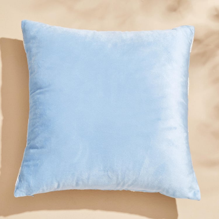 Endura Embroidered Cushion Cover - 40x40cm