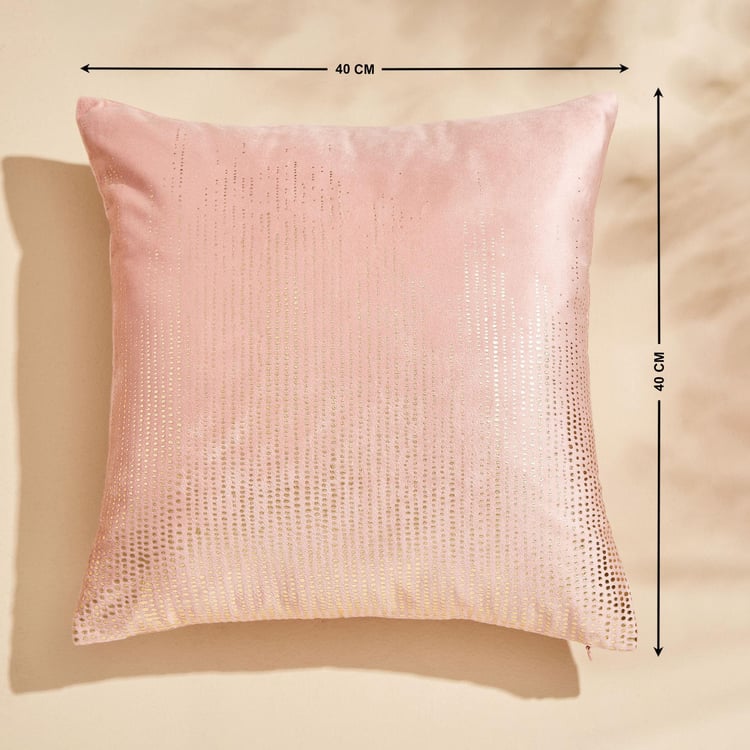 Endura Foil Printed Cushion Cover - 40x40cm