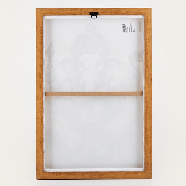 Corsica Artistry Wooden Ganesha Picture Frame - 40x60cm