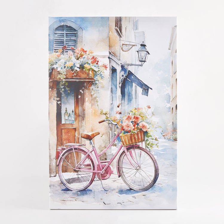 Corsica Brezza Set of 2 Canvas Bicycle Picture Frames