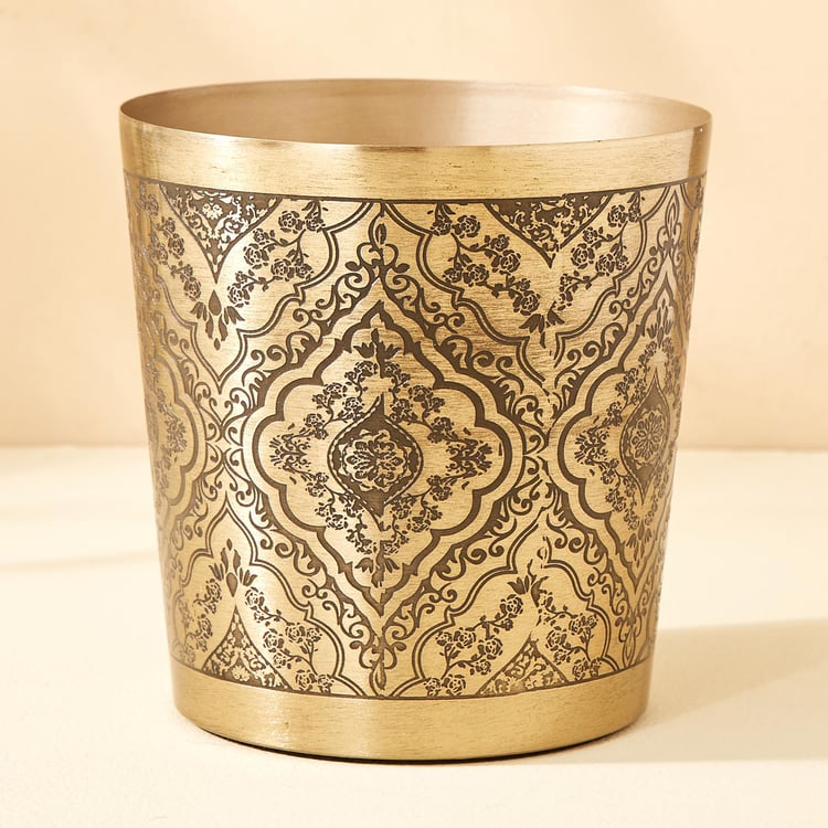 Austin Metal Embossed Planter