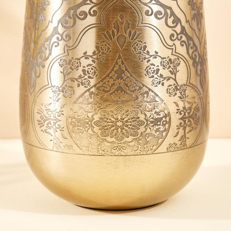 Austin Metal Embossed Vase