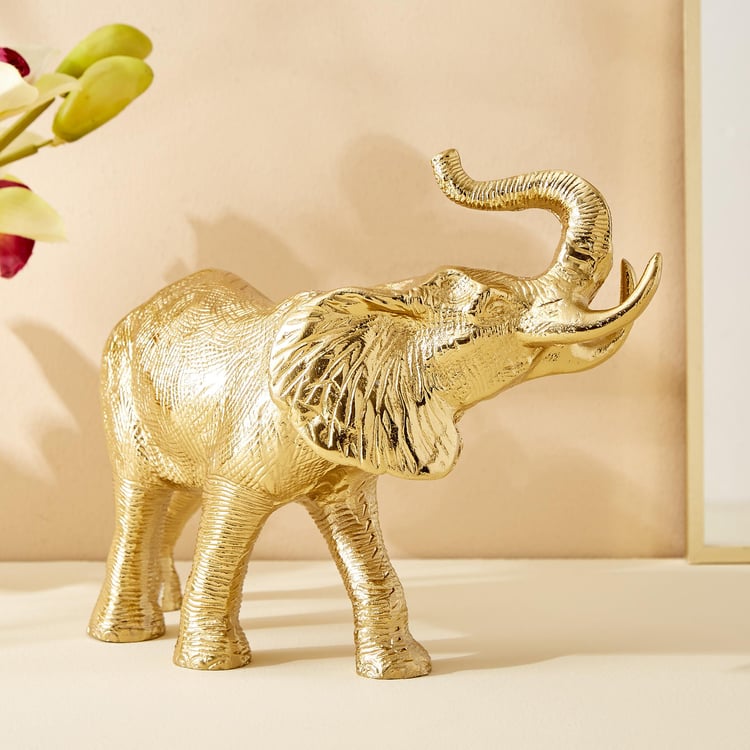 Hoovu Faro Metal Elephant Figurine
