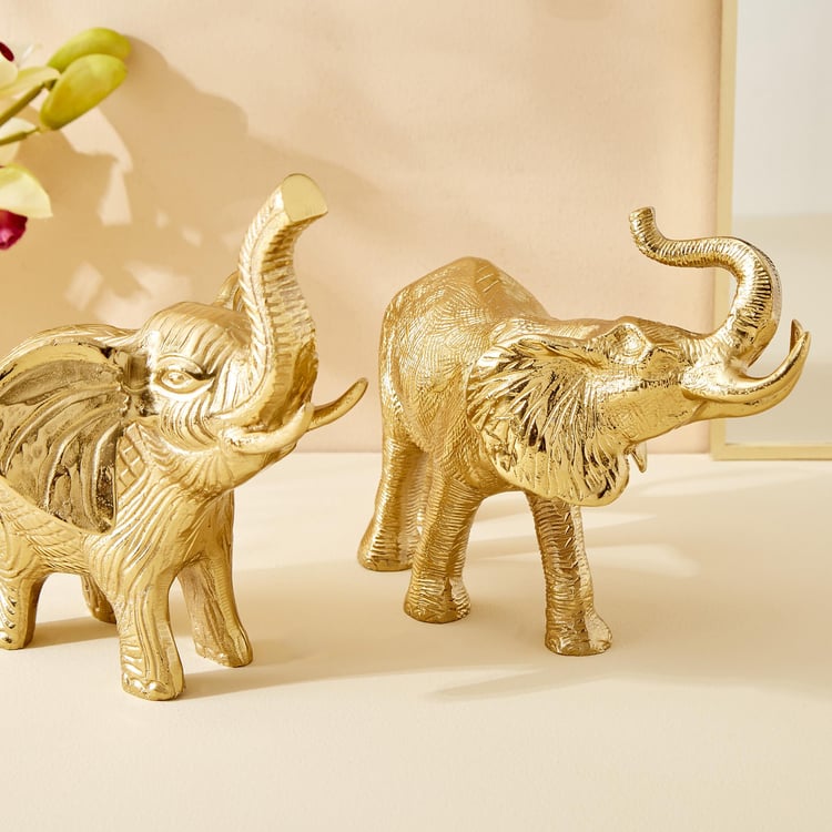 Hoovu Faro Metal Elephant Figurine
