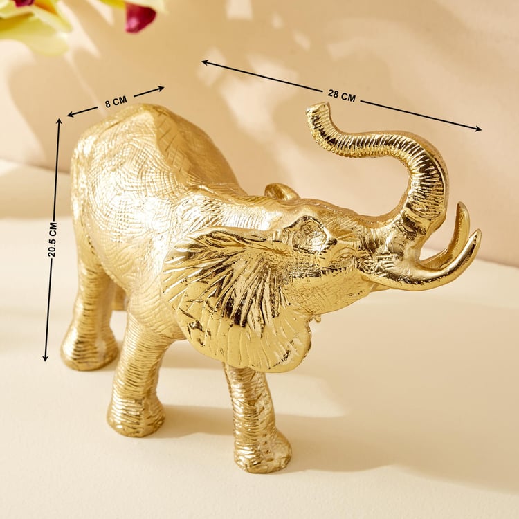 Hoovu Faro Metal Elephant Figurine