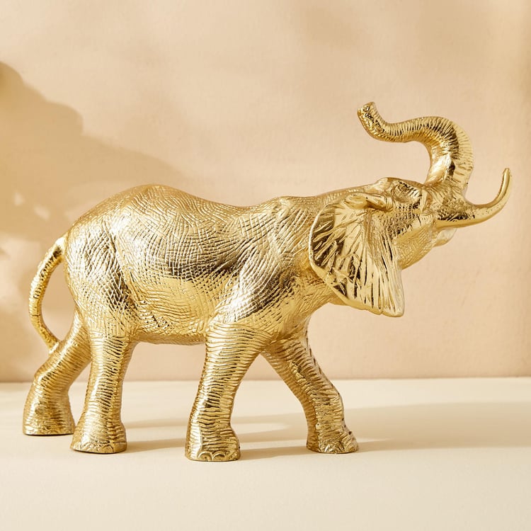 Hoovu Faro Metal Elephant Figurine
