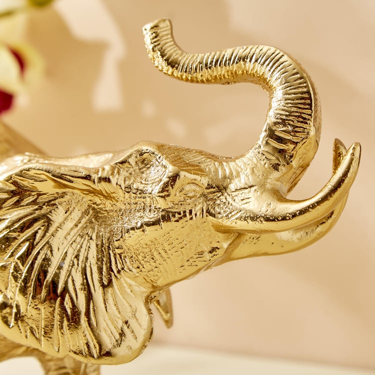 Hoovu Faro Metal Elephant Figurine