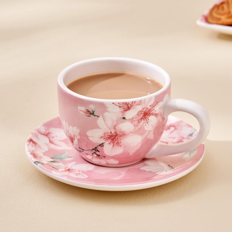 Senorita Ironstone Printed Cup and Saucer - 230ml