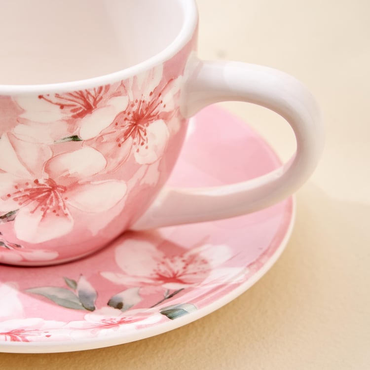 Senorita Ironstone Printed Cup and Saucer - 230ml