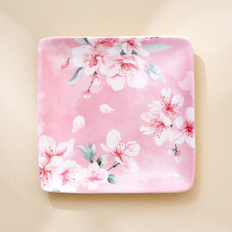 Senorita Ironestone Printed Appetiser Plate - 15cmx15cm