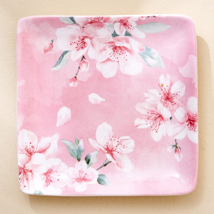 Senorita Ironestone Printed Appetiser Plate - 15cmx15cm