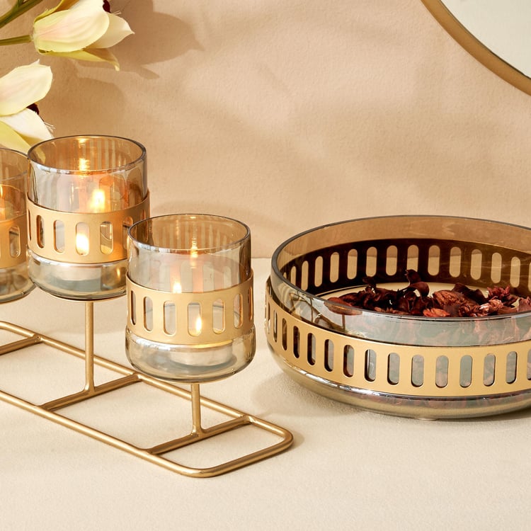 Leon Otto Glass Multi T-Light Holder