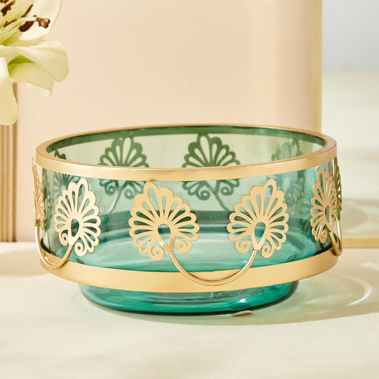 Rylee Ignus Glass Decorative Bowl