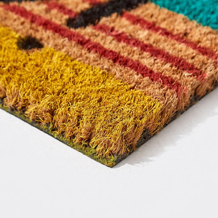 Stencila Coir Striped Doormat - 70x30cm