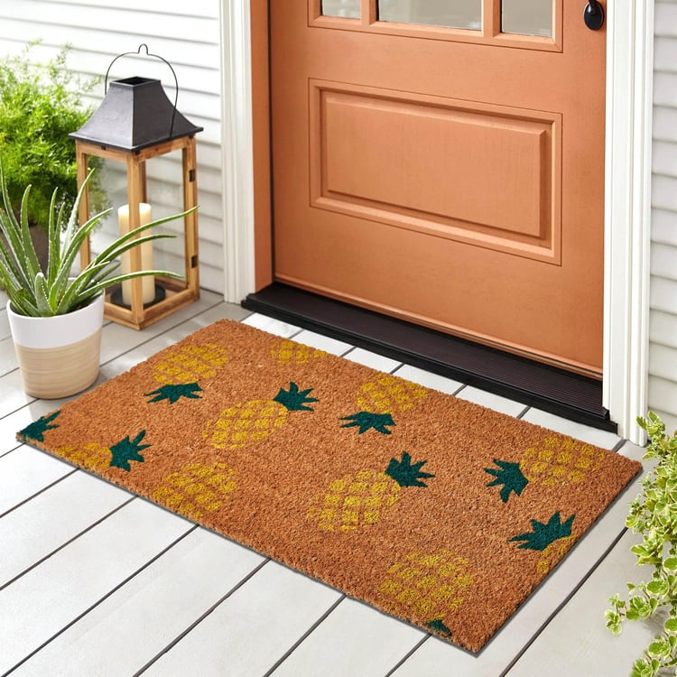 Corsica Terran Coir Printed Doormat - 70x30cm