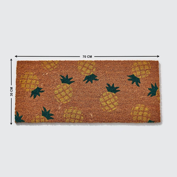 Corsica Terran Coir Printed Doormat - 70x30cm