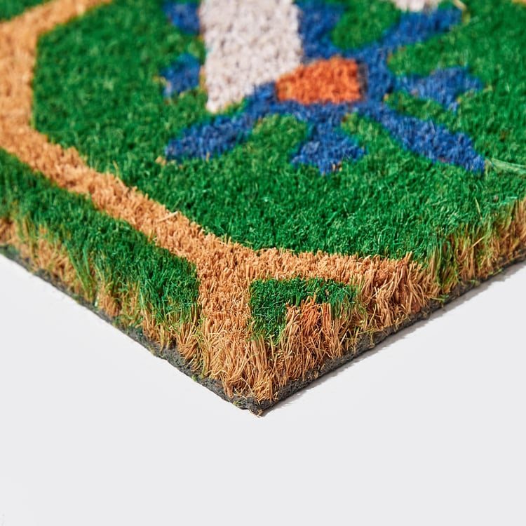 Corsica Terran Coir Printed Doormat - 60x40cm