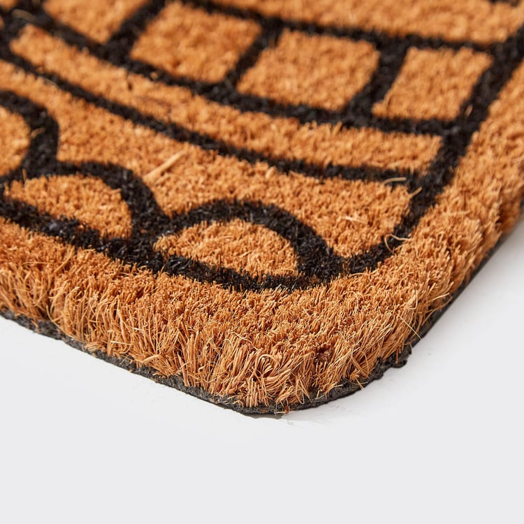 Corsica Terran Coir Printed Doormat - 60x40cm