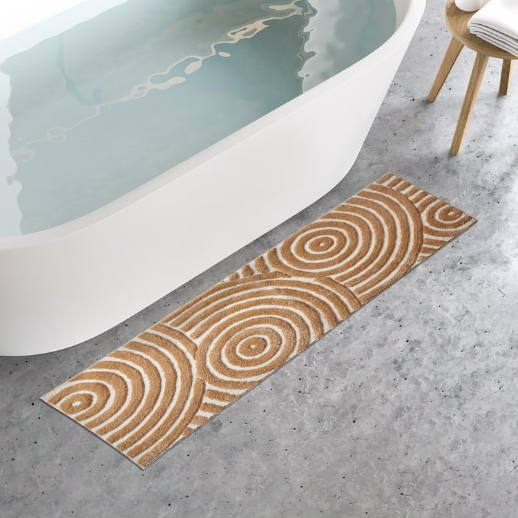 Zenvio Sandstone Bath Runner - 150x50cm