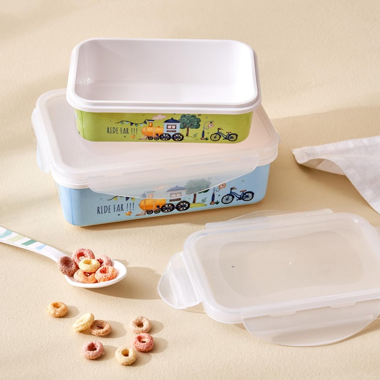 Slate Kids Melamine Printed Lunch Box - 450ml