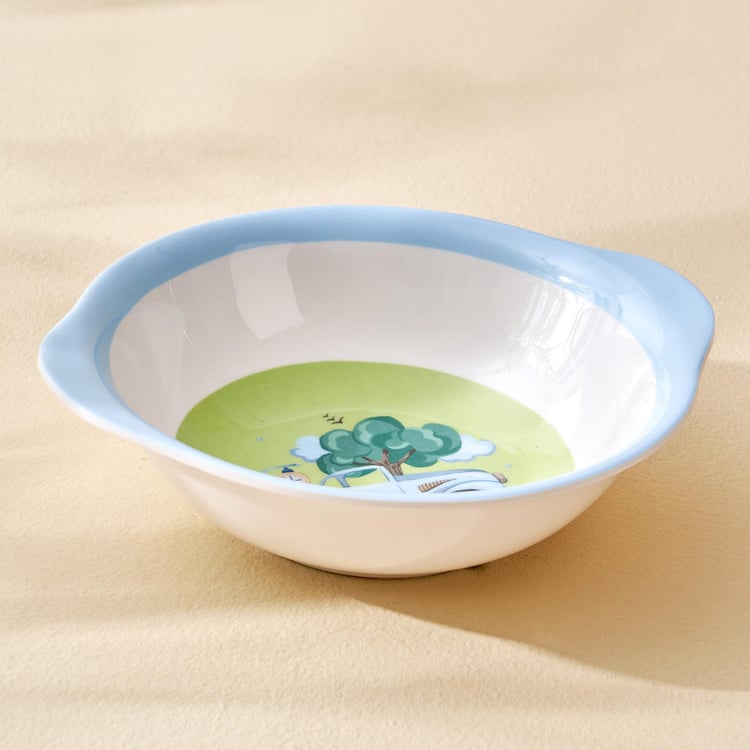 Slate Kids Melamine Printed Bowl - 350ml