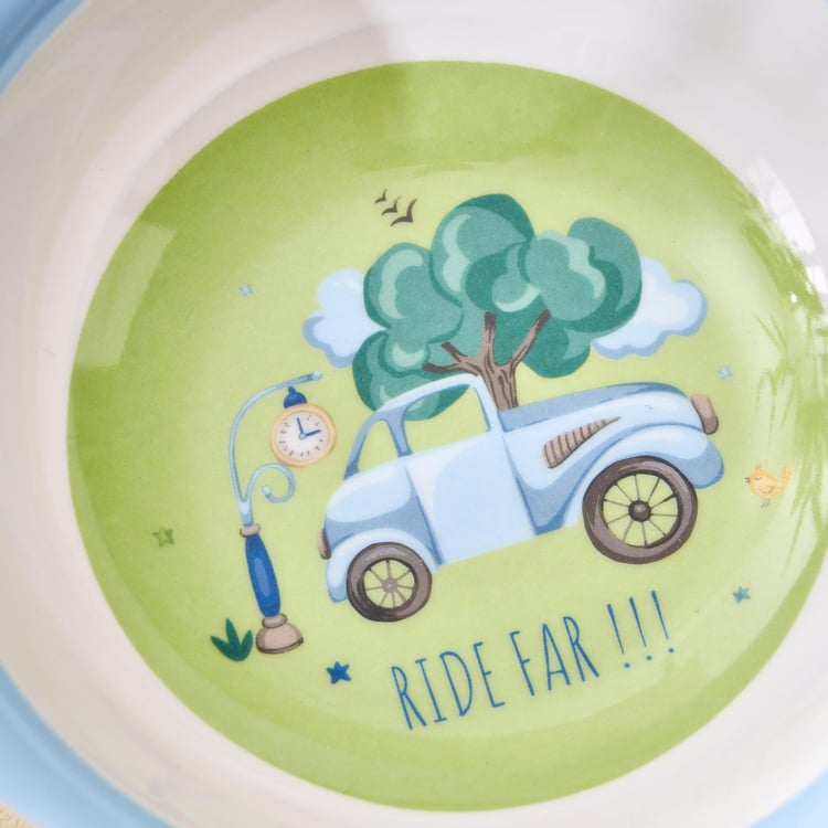 Slate Kids Melamine Printed Bowl - 350ml