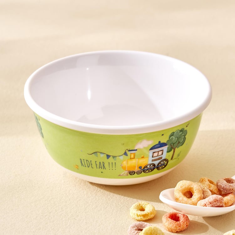 Slate Kids Melamine Printed Veg Bowl - 240ml