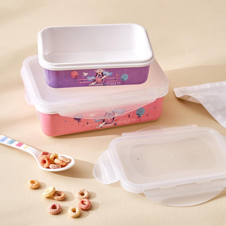 Slate Kids Melamine Printed Lunch Box - 450ml