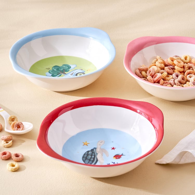 Slate Kids Melamine Printed Bowl - 350ml