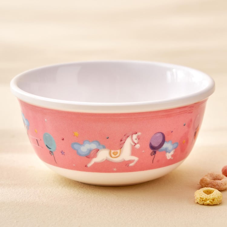 Slate Melamine Printed Veg Bowl - 240ml