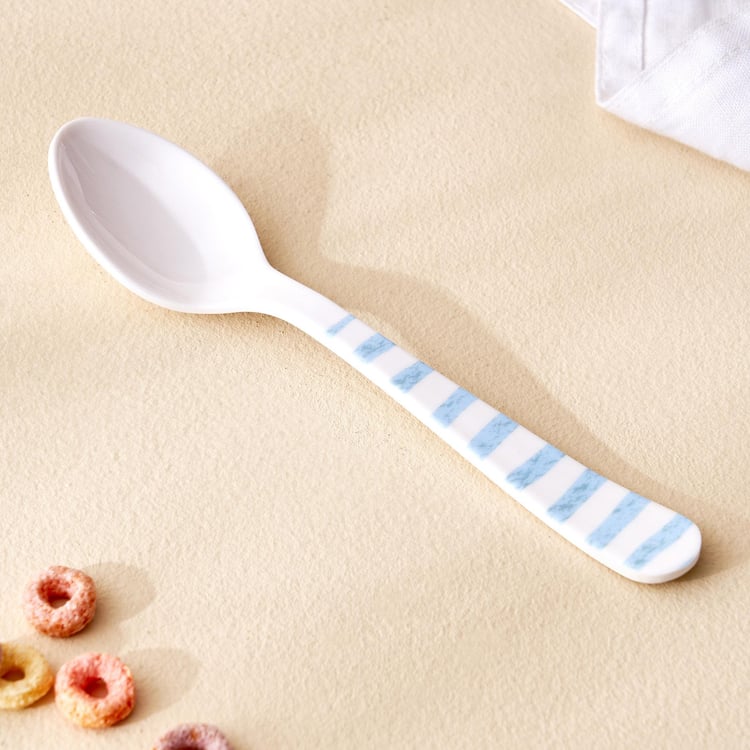 Slate Kids 2Pcs Melamine Printed Spoon and Fork Set