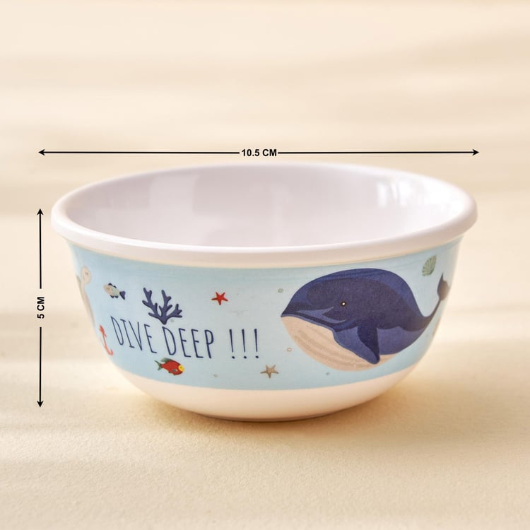 Slate Kids Melamine Printed Veg Bowl - 240ml