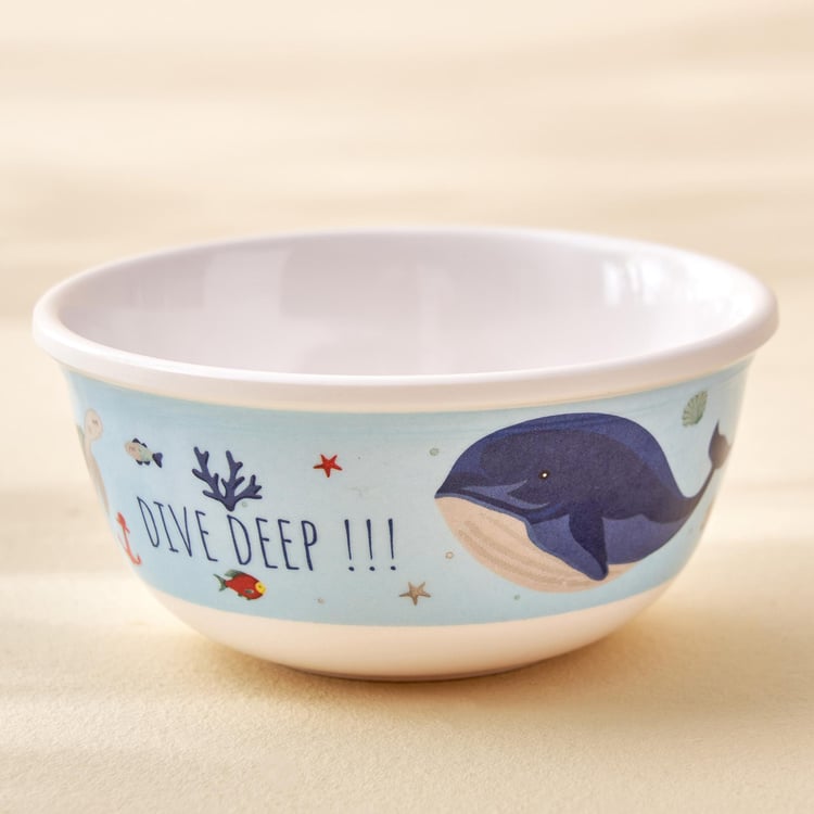 Slate Kids Melamine Printed Veg Bowl - 240ml