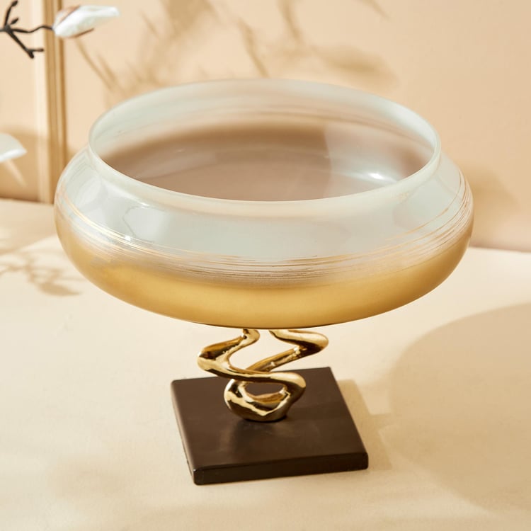 Eternity Viva Rim Glass Decorative Bowl