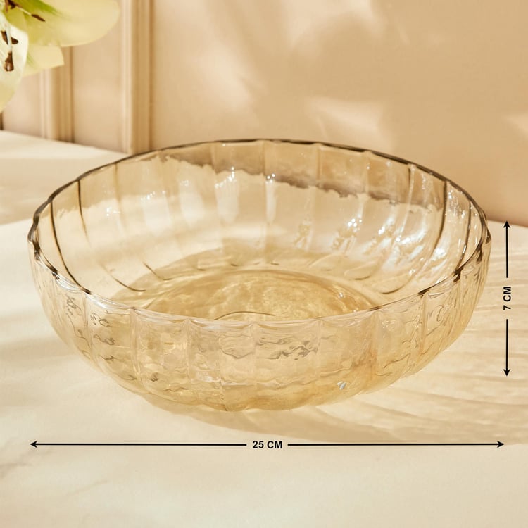 Rylee Iva Glass Decorative Bowl