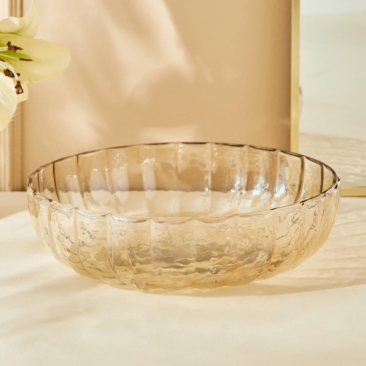 Rylee Iva Glass Decorative Bowl