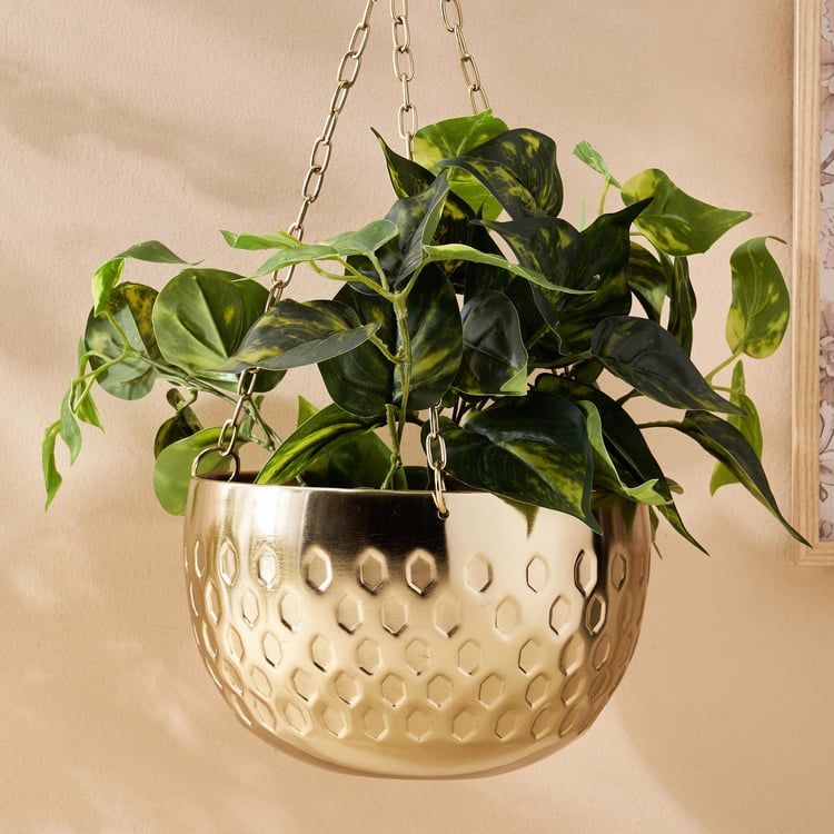 Gloria Metal Hanging Planter