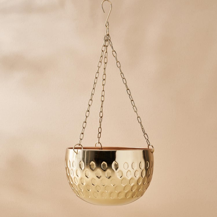 Gloria Metal Hanging Planter