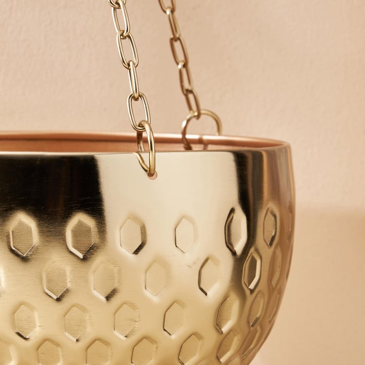 Gloria Metal Hanging Planter