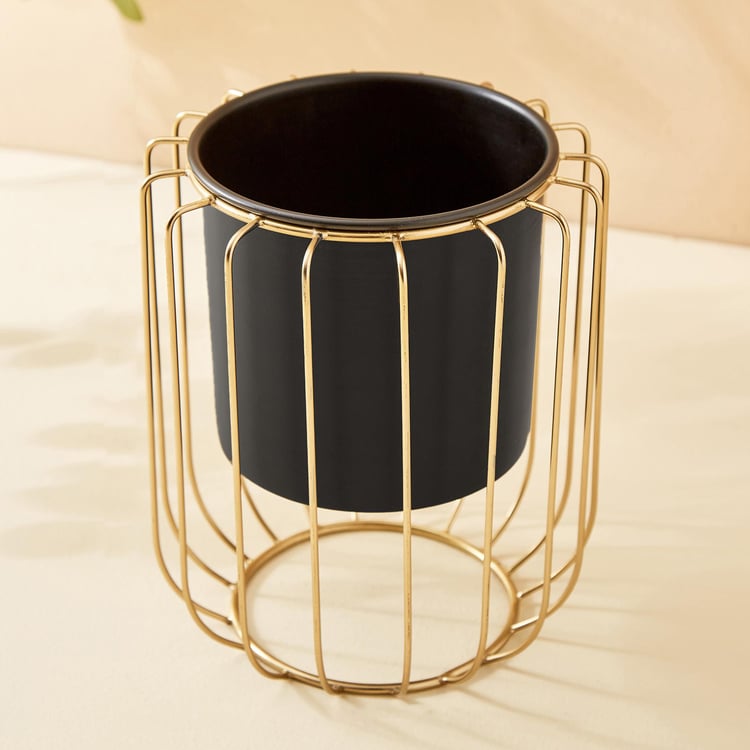 Gloria Shine Metal Modern Planter