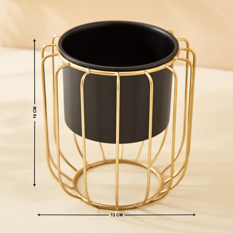 Gloria Shine Metal Planter