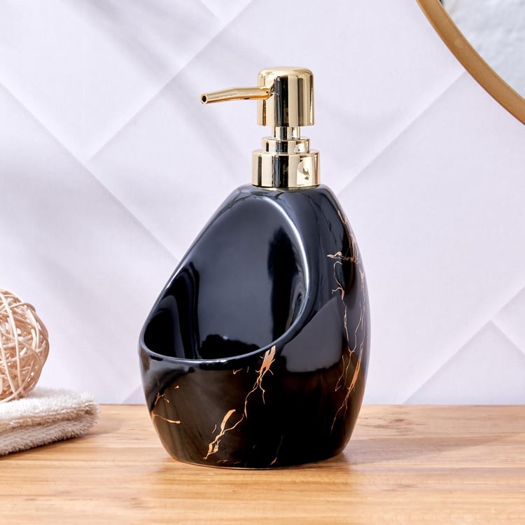 Aubree Sparkle Ceramic Soap Dispenser