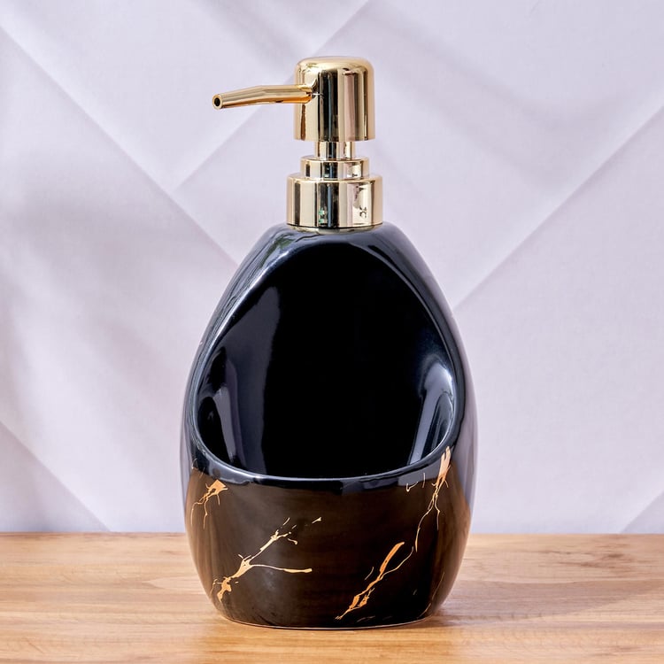 Aubree Sparkle Ceramic Soap Dispenser