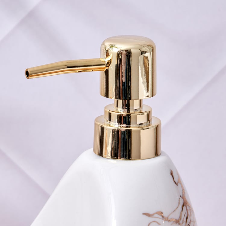 Aubree Sparkle Ceramic Soap Dispenser