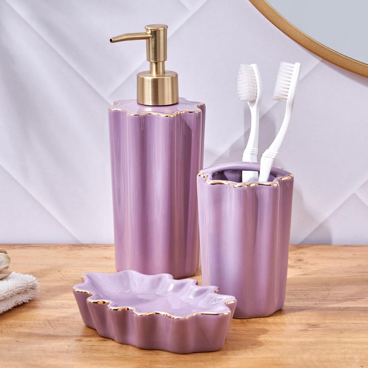 Restful Reflections Nobu Ceramic Tooth Brush Holder