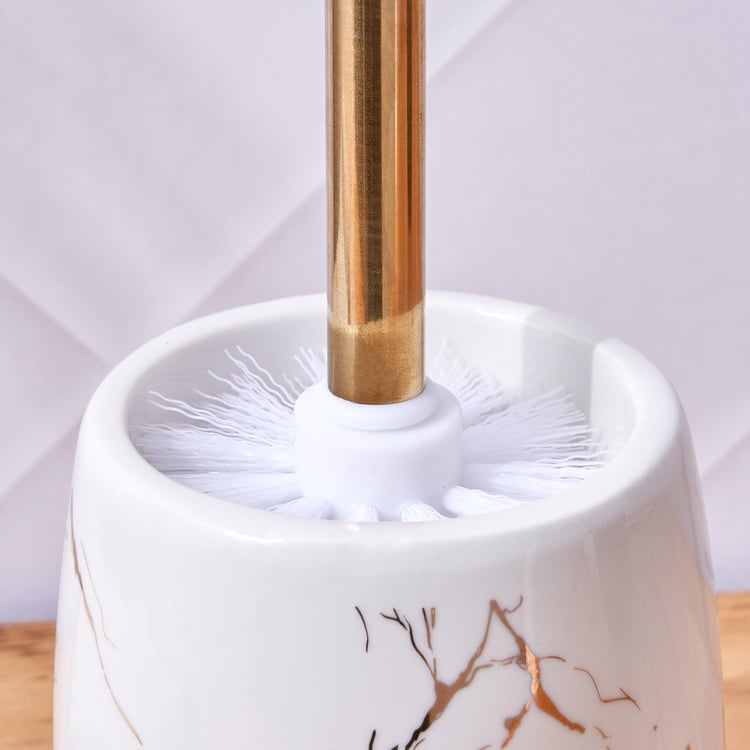 Aubree Sparkle Ceramic Toilet Brush Holder