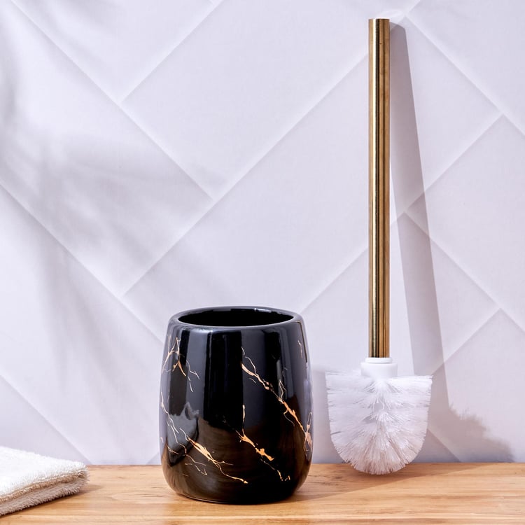 Aubree Sparkle Ceramic Toilet Brush Holder