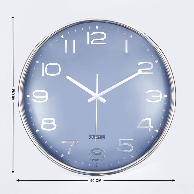 Casablanca Metallic Metal Wall Clock - 40cm