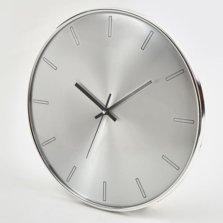 Casablanca Metallic Aluminium Wall Clock - 35cm