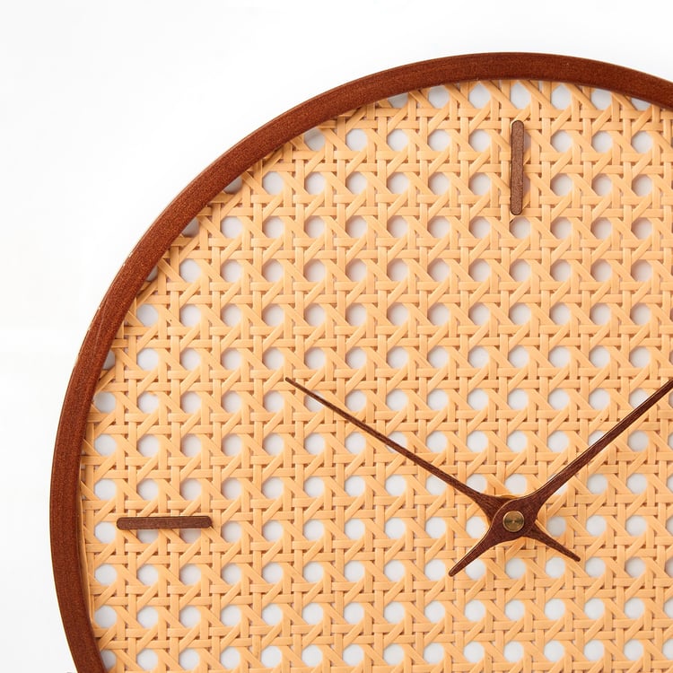 Corsica Cane Wall Clock - 30cm